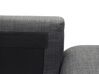 Right Hand Fabric Corner Sofa Dark Grey KIRUNA_321822