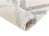 Teppich Baumwolle beige / grau 80 x 150 cm NEVSEHIR_839400