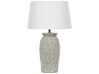 Ceramic Table Lamp Grey KHOPER _822894