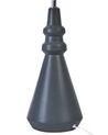 Lámpara de mesa de cerámica negro/blanco 66 cm CERILLOS_844145