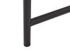 Wooden Console Table Light and Black CARNEY_891912