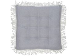 Istuintyyny 40 x 40 cm harmaa COLOCASIA Istuintyyny 40 x 40 cm harmaa COLOCASIA