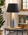 Ceramic Table Lamp Silver VILNIA_824087