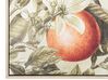 Obraz na płótnie w ramie pomarańcze 63 x 93 cm zielono-pomarańczowy GUALDO_816264