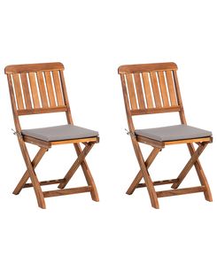 Puutarhatuoli puinen (2 kpl) CENTO