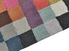 Tæppe 200 x 200 cm multifarvet uld KANDIRA_836366