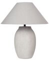 Bordlampe i keramik grå GRALIWDO_898185