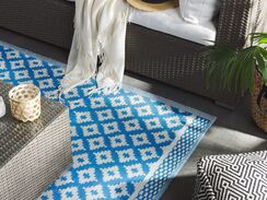 Ulkomatto sininen 160 x 230 cm THANE