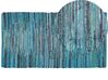 Teppich blau 80 x 150 cm Kurzflor MERSIN_482029