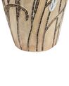 Vaso decorativo em terracota creme 54 cm SINAMAR_850048