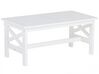 Záhradný stôl z akáciového dreva 100 x 55 cm biely BALTIC_701241