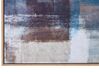 Abstract Framed Canvas Wall Art 83 x 103 cm Multicolour PULSANO_891130