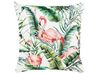 Conjunto de 2 almofadas de jardim com padrão de flamingos multicolor 45 x 45 cm ELLERA_882785