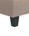 Fabric 1-Seat Section Brown UNSTAD_891242