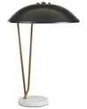 Metal Table Lamp Black and Gold DANTO _866960