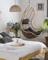 PE Rattan Hanging Chair with Stand Natural PINETO_765021