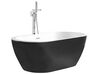 Fekete szabadon álló fürdőkád 150 x 75 cm NEVIS_806453