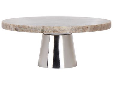 Marble Cake Stand Beige MOSCHATO 