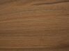 Tavolino consolle legno scuro/nero 100 x 30 cm TULIA_757511