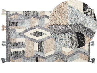 Vlnený kelímový koberec 80 x 150 cm viacfarebný AYGEZARD 