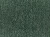 Right Hand 2 Seater Fabric Corner Sofa Dark Green BREDA_876146