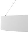 Lampadario LED metallo bianco 150 cm LENYA_824633