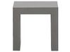 6 Seater Concrete Garden Dining Set U Shaped Benches and Stools Grey TARANTO_776033