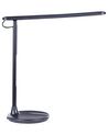 Schreibtischlampe LED Metall schwarz 38 cm verstellbar DRACO_855040