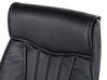 Chaise de bureau en cuir PU noir TRIUMPH_504069
