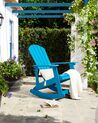 Záhradná hojdacia stolička modrá ADIRONDACK_872983