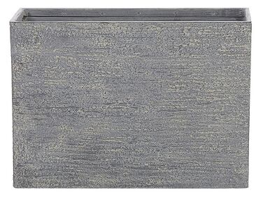 Cache-pot 29 x 70 x 50 cm gris EDESSA