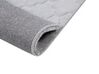 Tappeto pelle sintetica grigio 80 x 150 cm GHARO_858613