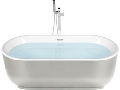 Kylpyamme vapaasti seisova hopea 170 x 80 cm PINEL Kylpyamme vapaasti seisova hopea 170 x 80 cm PINEL