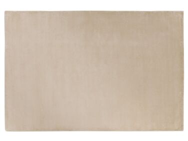 Teppich beige 160 x 230 cm Kurzflor GESI II