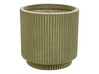 Vaso para plantas em fibra de argila verde 24 x 24 x 24 cm DARIA_871755