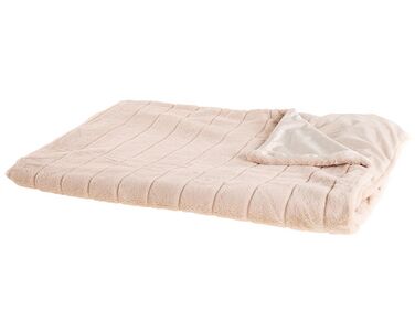 Blanket 180 x 220 cm Pink SMAHRA