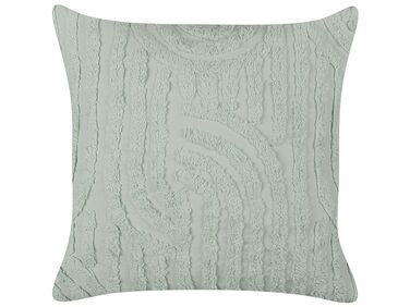 Cotton Cushion 45 x 45 cm Green TELLIMA