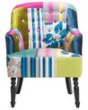 Fabric Armchair Multicolour MANDAL_543184