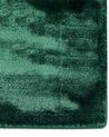 Teppich Viskose dunkelgrün 200 x 300 cm Kurzflor GESI II_903898