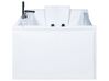 Whirlpool Bath with LED 1800 x 900 mm White MARQUIS_718029