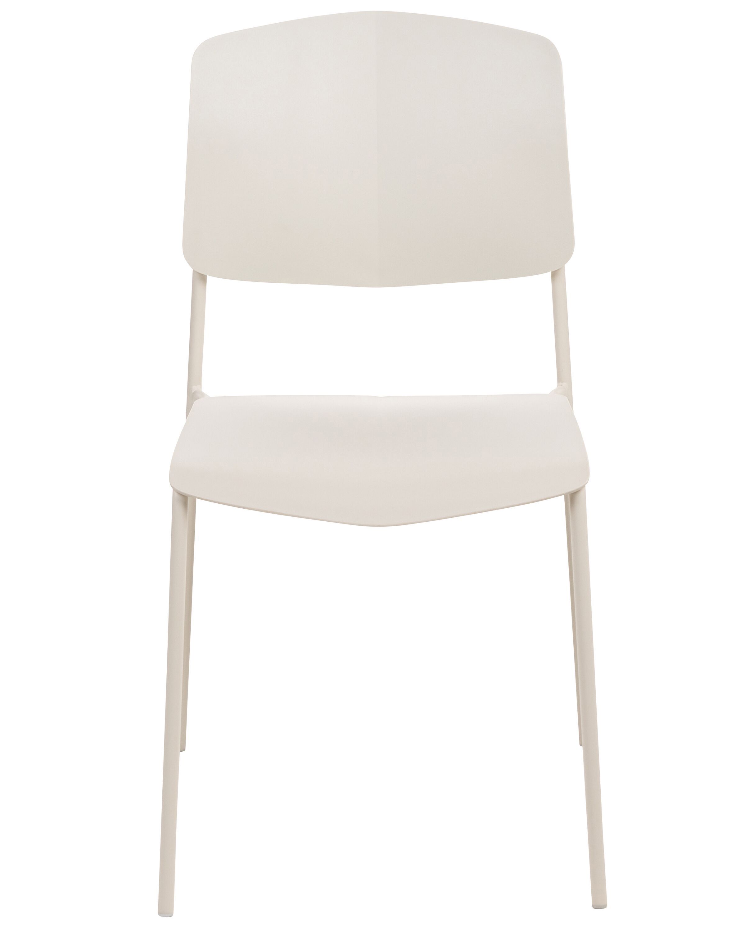OKAFFAREFATTO Esszimmerstuhl 'Chiarina' Aus Kunststoff, Messingfarben, Stapelbar - 91 Cm Höhe