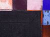 Pestrobarevný patchwork kožený koberec 160x230 cm ENNE_679911