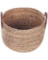Conjunto de 3 cestas de algas marinas natural/beige/marrón SAYJAR_849660