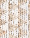 Teppich Baumwolle beige 80 x 150 cm Kurzflor TUNCELI_513397