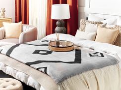 Viltti akryyli harmaa 130 x 170 cm KATTIKE