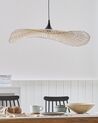 Lampe suspension design en bambou clair FLOYD_785650
