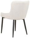 Set of 2 Dining Chairs Off-White EVERLY_881839