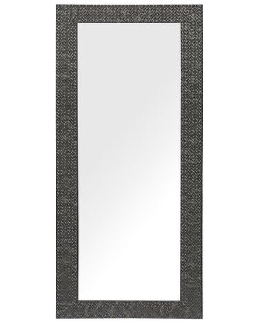 Lustro ścienne 50 x 130 cm czarne PLAISIR