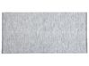 Teppich grau-beige 80 x 150 cm Kurzflor EDREMIT_797440