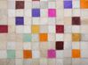 Kožený barevný koberec 160 x 230 cm ADVAN_714202